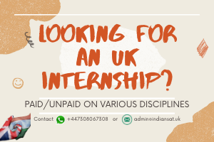 Looking for an uk internship