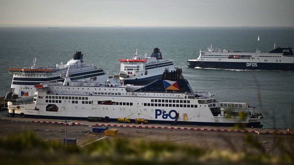 Indians at UK - P&O Ferry