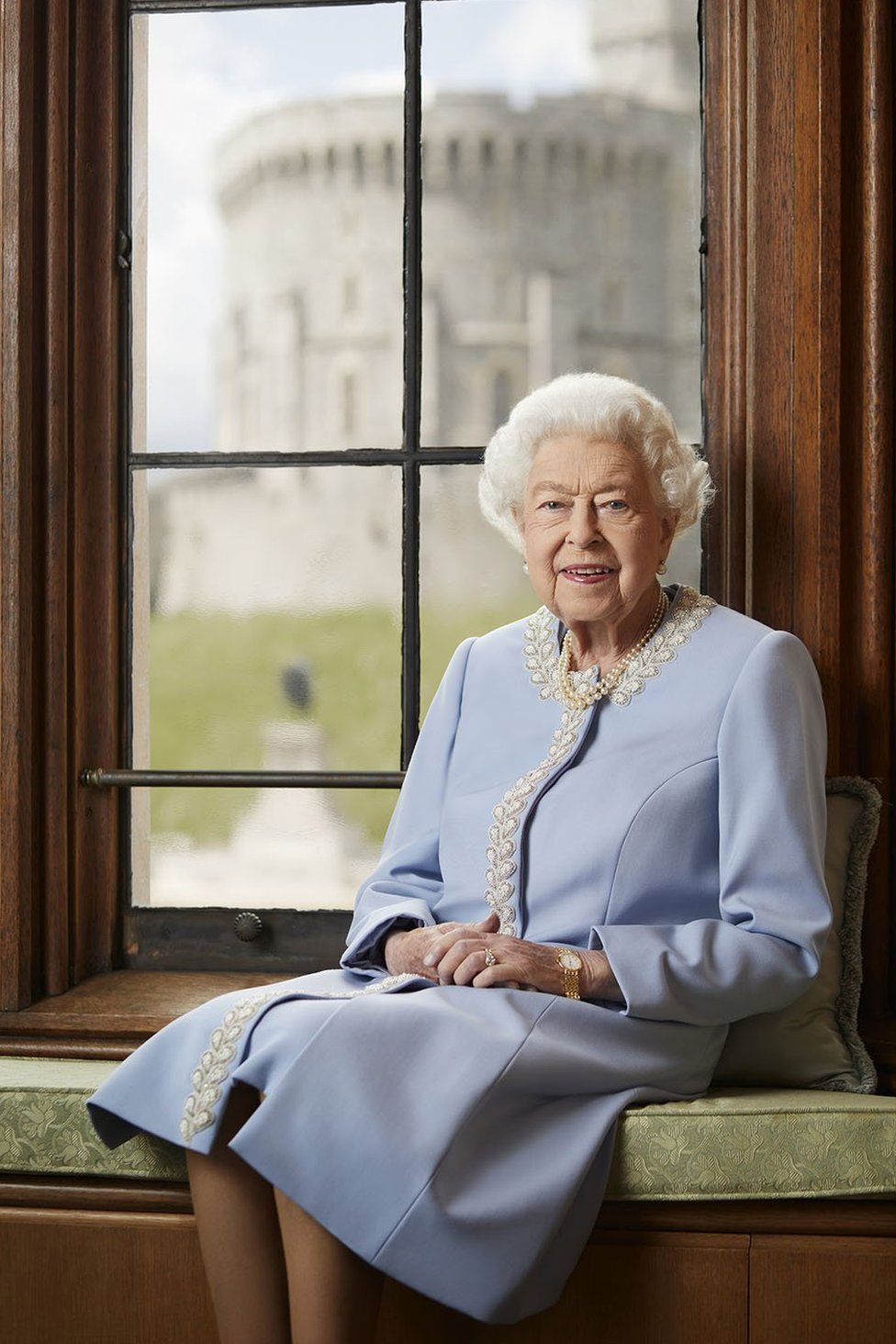 Indians at UK - Queen Portrait