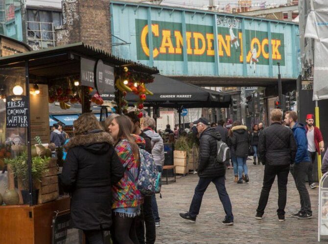 Indians at UK - Camden Market