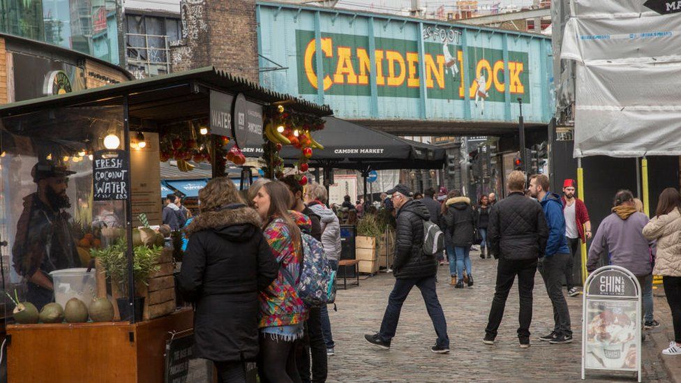 Indians at UK - Camden Market