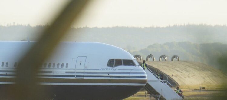 Indians at UK - Rwanda Asylum Flight