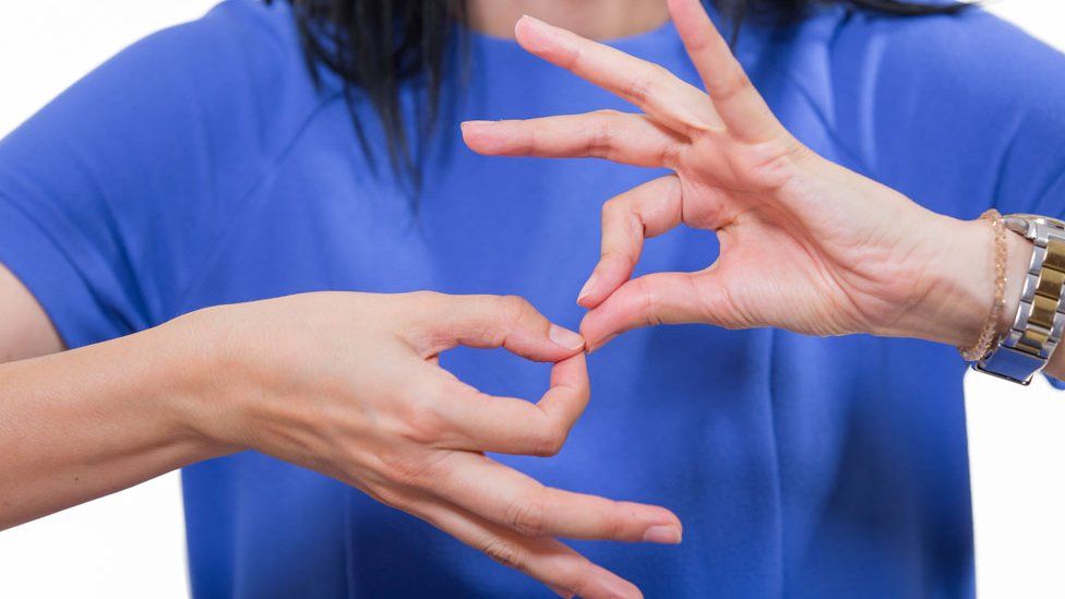 Indians at UK - Sign Language