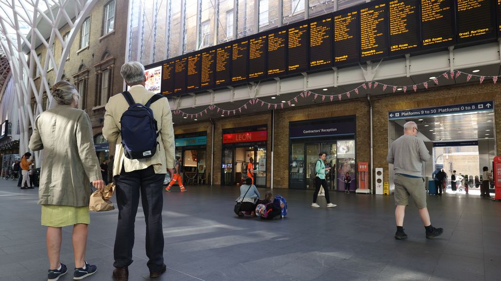 Indians at UK - Rail Strike