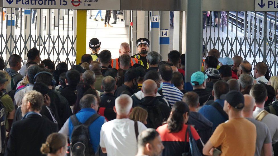 Indians at UK - Rail Strike