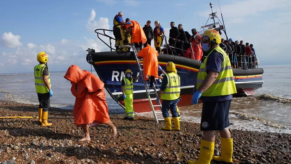 Indians at UK - Channel Migrants