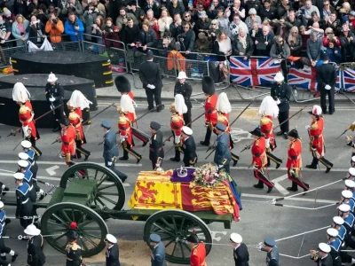 Indians at UK - Queen's Funeral