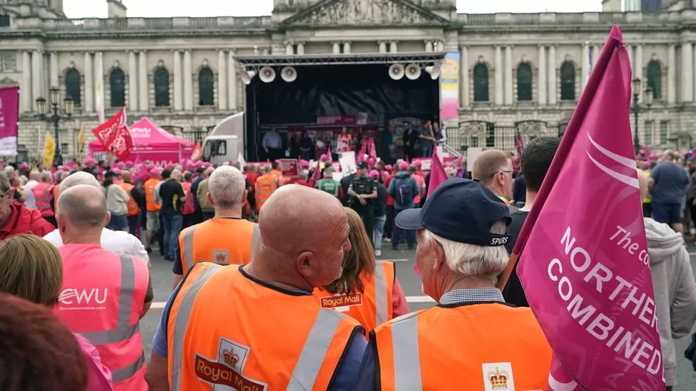 Indians at UK- Royal Mail workers