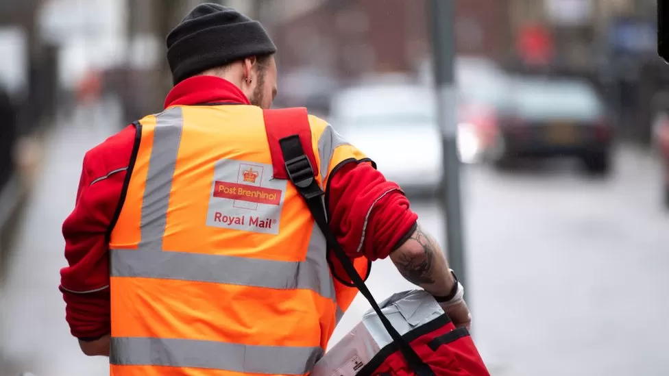 Indians at UK - Royal Mail strikes