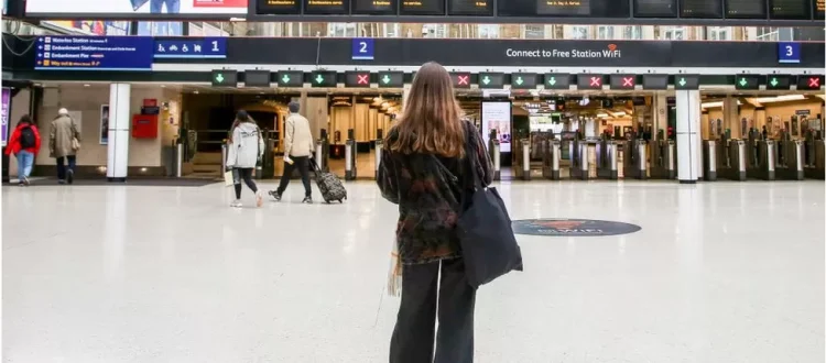 Indians at UK - Train Passengers