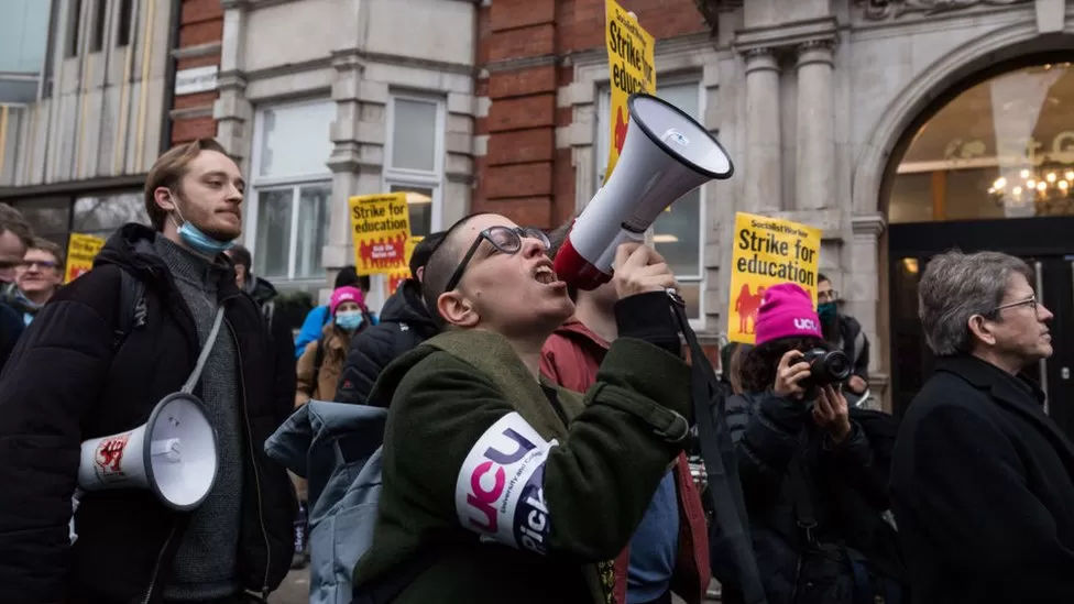 Indians at UK - University staff strike this month