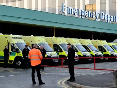 Indians at UK - Ambulance strike