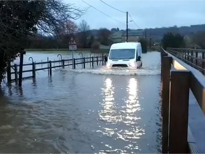 Indians at UK - Heavy Rain