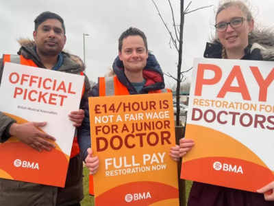 Junior Doctor Strike - Indians at UK