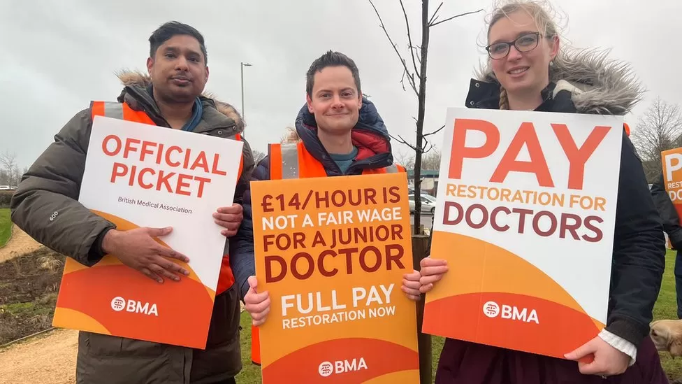 Junior Doctor Strike - Indians at UK