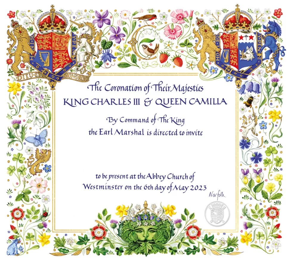 Coronation invites - Indians at UK