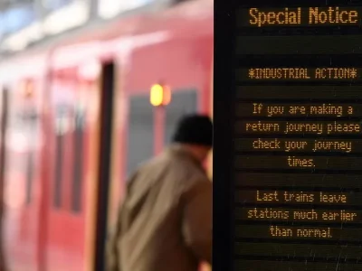 Indians at UK - Rail Strikes Passengers Warned