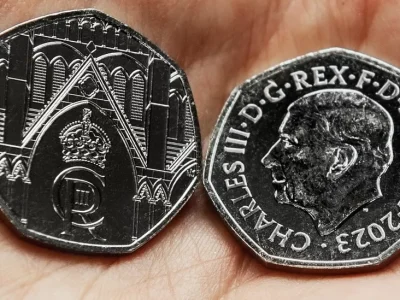 Indians at UK - King Charles Coronation 50p Coins