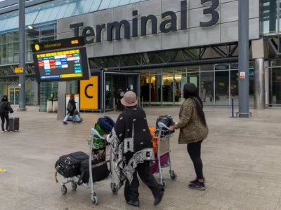 Indians at UK - Heathrow And Gatwick Airports