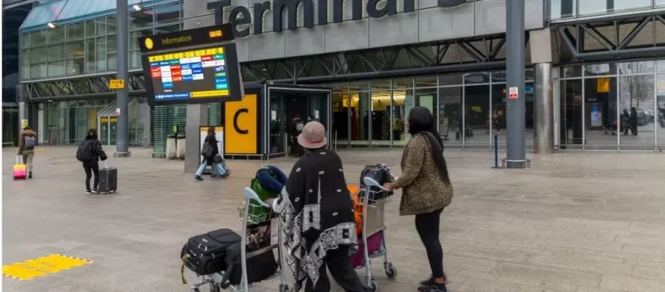 Indians at UK - Heathrow And Gatwick Airports